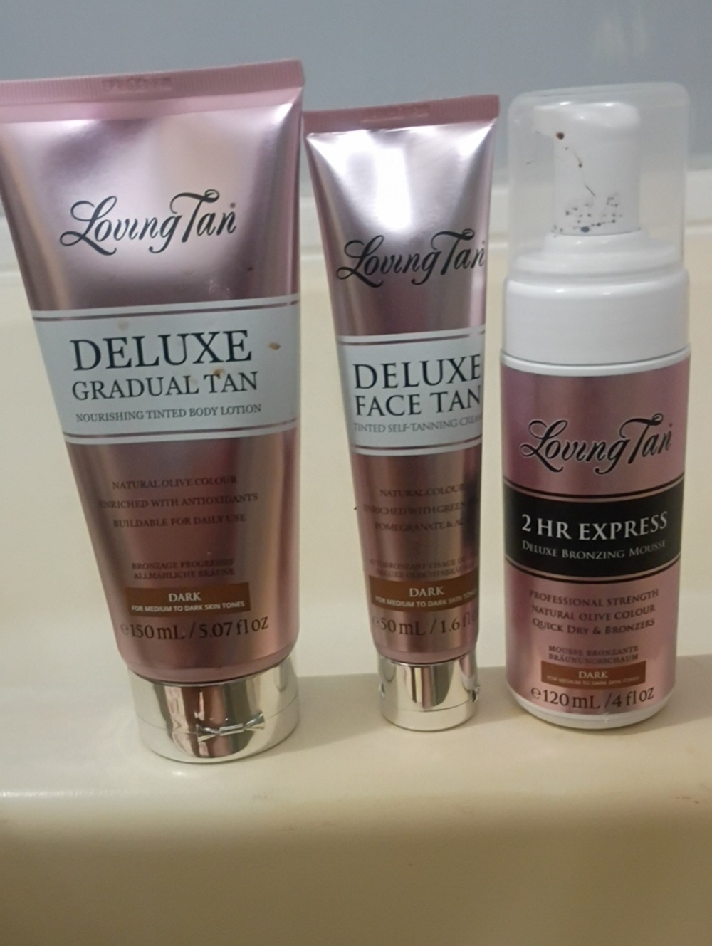 Loving Tan Deluxe Gradual Tan & 2HR Express Mousse - Pink